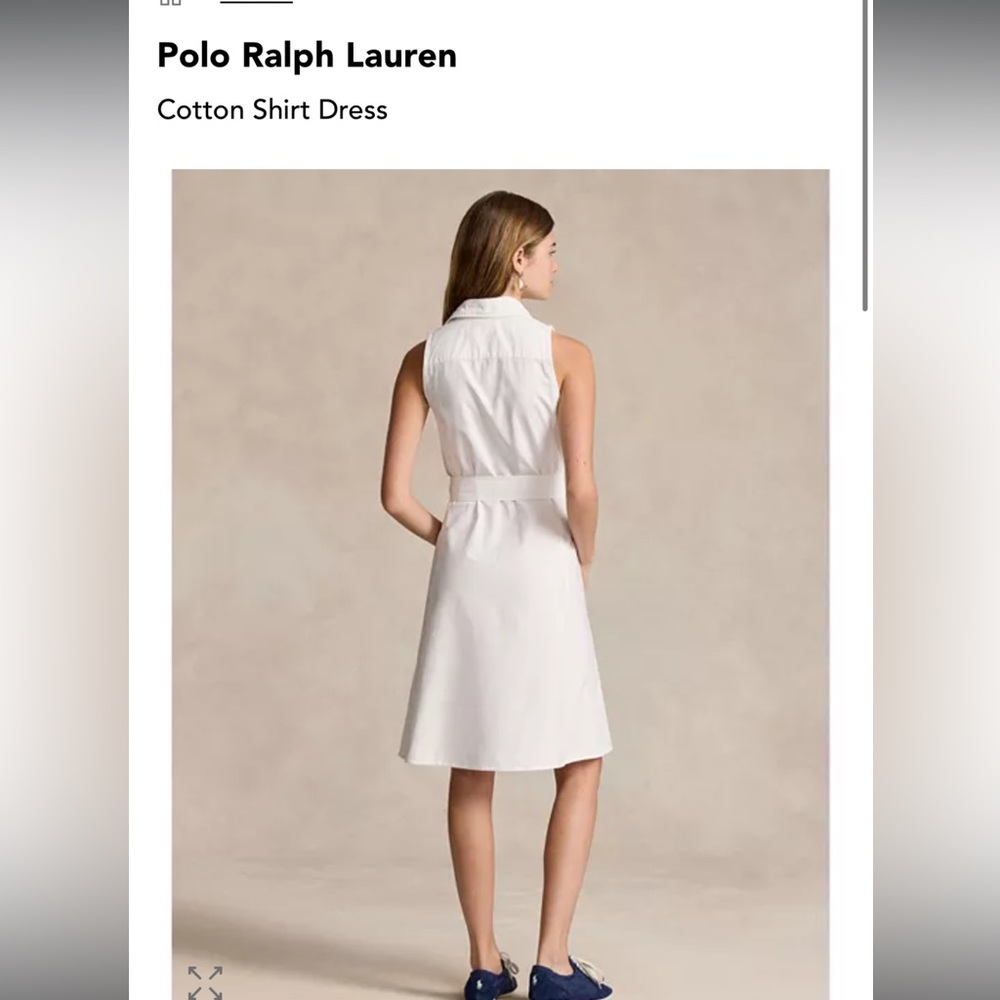 Polo Ralph Lauren Cotton Shirt Dress - Picture 4 of 13